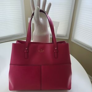 Kate Spade Large Leather Work Tote